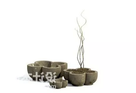 Fall Leaves Maple Tree 3d model