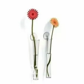 Indoor Glass Potted Flower Decorating 3d model
