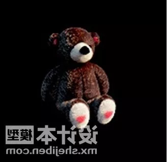 Plastic Bear 3d model