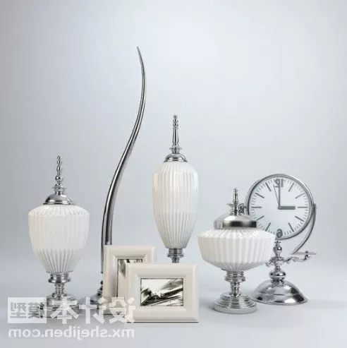 Tableware Vase Wire Frame 3d model