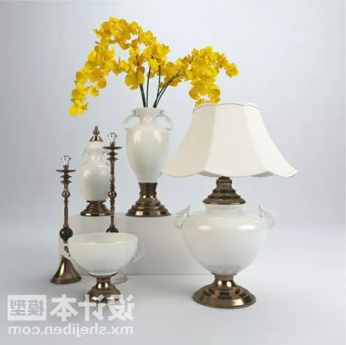 Flower Lavender 3d model