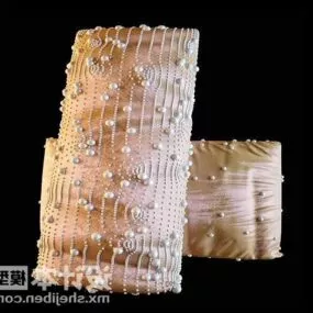 Realistic Pillow Nature Material 3d model