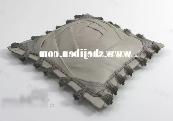 Grey Pillow Stylized 3d model Grey Pillow Stylized 3d model