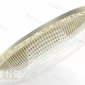 Wedding Space Ceiling Light Crystal Chandelier 3d model