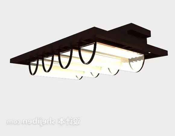 Glass Shade Cover Ceiling Light 3d model Glass Shade Cover Ceiling Light 3d model