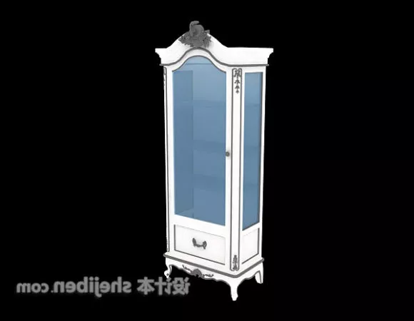 Carved Frame Door 3d model