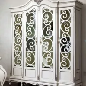 Wine Cabinet European Style 3d model