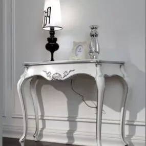 Console Desk European Style 3d model