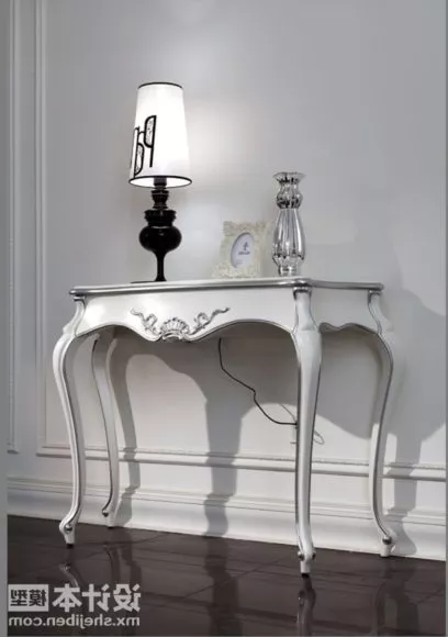 Console Desk European Style 3d model Console Desk European Style 3d model
