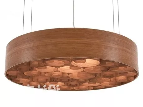 Round Pendant Lamp Creative Style 3d model Round Pendant Lamp Creative Style 3d model