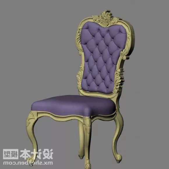 Victorian Lounge Chair 3d model Victorian Lounge Chair 3d model