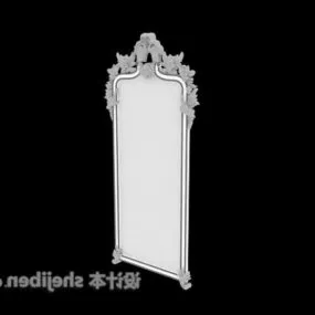 Mirror Carving Frame 3d model