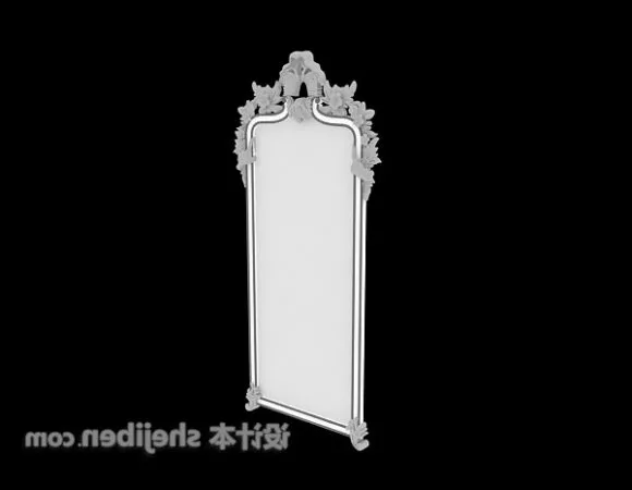 Mirror Ferro With Stand And Frame 3d model