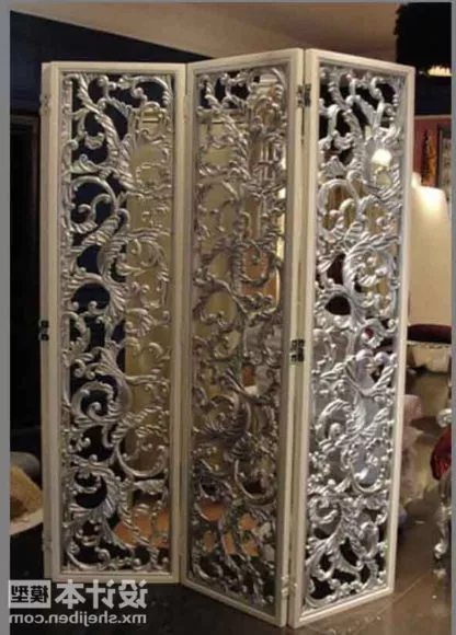 Screen Partition Carving Pattern 3d model Screen Partition Carving Pattern 3d model