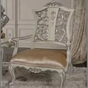 Home Chair Classic European Style 3d model