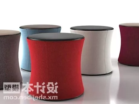 Creative Lounge Stool 3d model Creative Lounge Stool 3d model