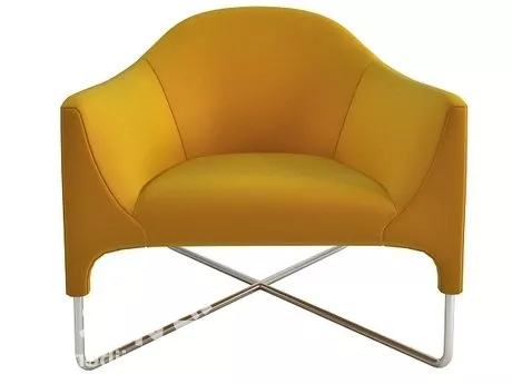 Armchair Lobster Shape 3d model