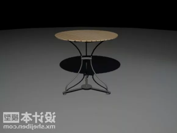 Vintage Teller Desk 3d model