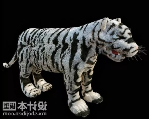 Spindle Toy Figurine 3d model