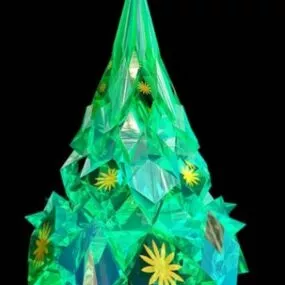 New Year Pine Tree 3d model