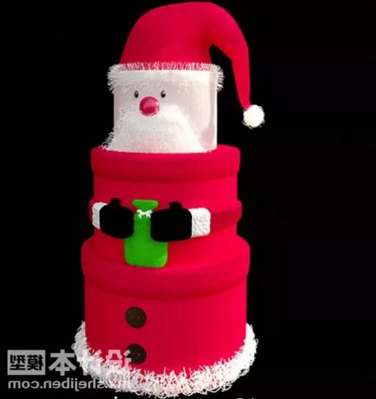 Xmas Tree With Sphere Balls Decoration 3d model