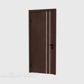 Door Wooden Mdf 3d model