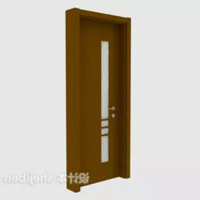 Mdf Door Modern Style 3d model