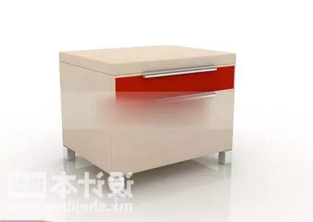 Office Bedside Table 3d model Office Bedside Table 3d model