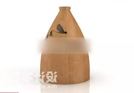 Vase Bottle Set 3d model