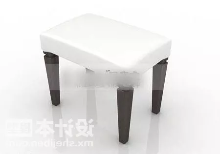 Stool Simple Style 3d model Stool Simple Style 3d model