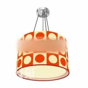 Cylinder Pendant Lamp 3d model