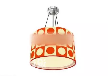 Cylinder Pendant Lamp 3d model Cylinder Pendant Lamp 3d model