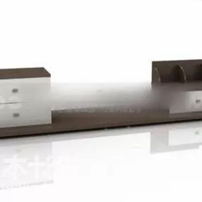 Tv Cabinet Mdf Style 3d model