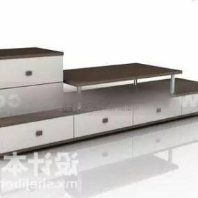 Modern Mdf Tv Cabinet 3d model