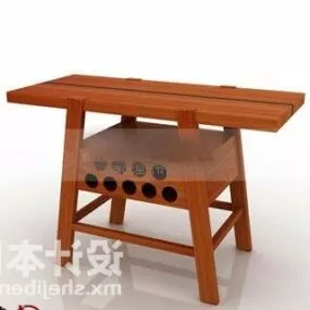 Outdoor Multi Function Desk 3d model