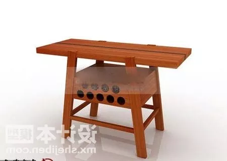 Outdoor Multi Function Desk 3d model Outdoor Multi Function Desk 3d model