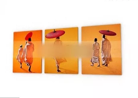 Set Of Photos Frame 3d model