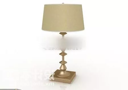 Hotel Table Lamp Cylinder Vintage Style 3d model Hotel Table Lamp Cylinder Vintage Style 3d model