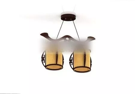 French Crystal Chandelier 3d model