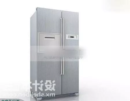 Side By Side Refrigerator 3d model Side By Side Refrigerator 3d model