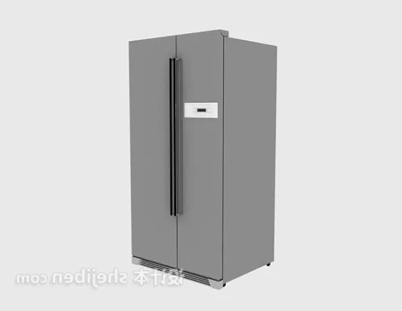 Green Kitchen Cabinets U Shaped 3d model