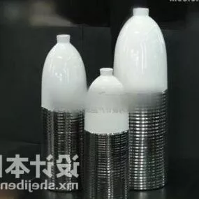 Tableware Ceramic Vase Pot Decorating 3d model