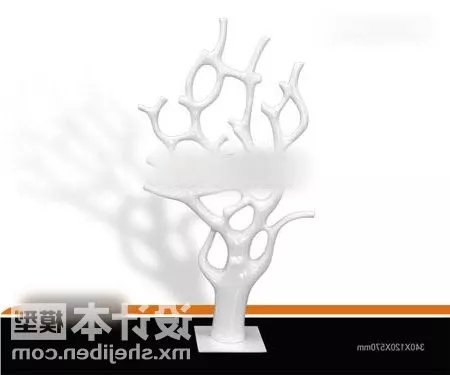 Vase Fern On Hanger 3d model