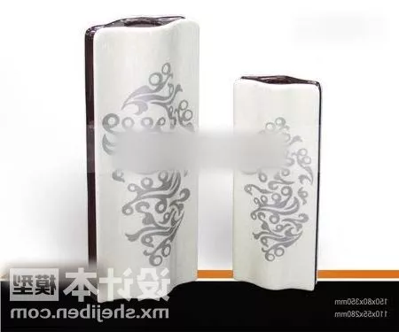 Pattern Ceramic Vase Pot Decorating 3d model Pattern Ceramic Vase Pot Decorating 3d model