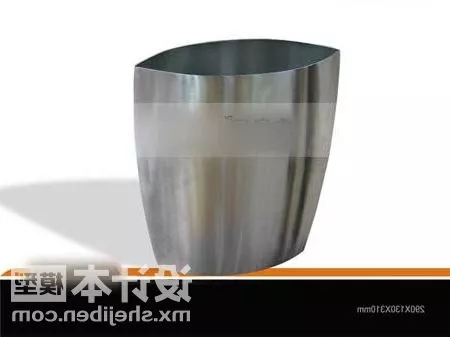 Art Vase Wave Pattern 3d model