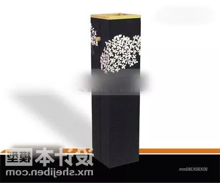 Vase Abstract Swirl Shape 3d model