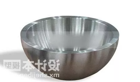 Stainless Steel Big Bowl 3d model Stainless Steel Big Bowl 3d model