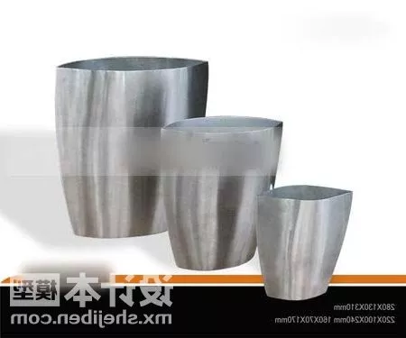 Plastic Jar 3d model