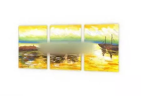Photo Painting 3d model