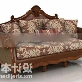 Vintage Classic Sofa 3d model